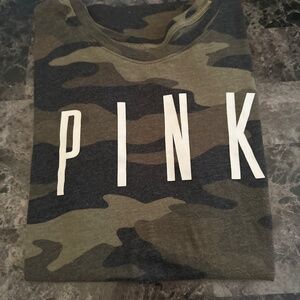 PINK Camo T Shirt